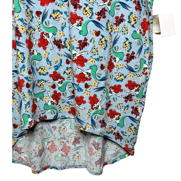 NWT XS DISNEY LITTLE MERMAID & FLOUNDER TUNIC, LuLaRoe Irma - Picture 5 of 7